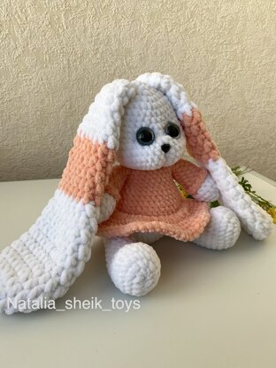 bunny chrochet soft toy