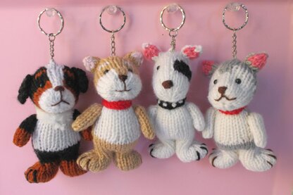 Puppy Keychain Set (B)