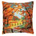 Vervaco Autumn Landscape Cross Stitch Cushion Kit - 40cm x 40cm