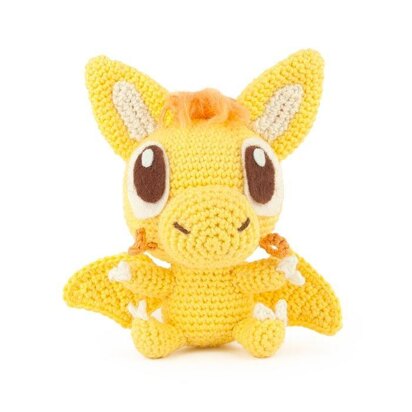 Yellow Dragon Amigurumi