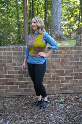 Colorblock Market Vest