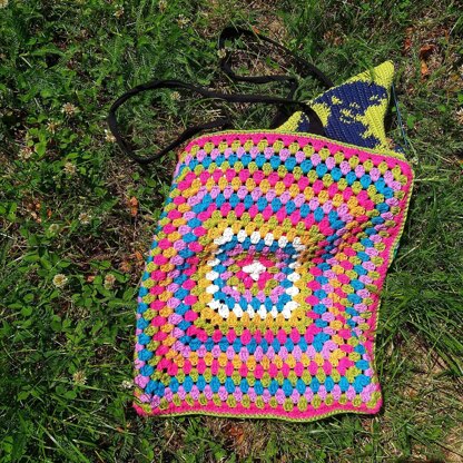 Granny Square Tote Bag