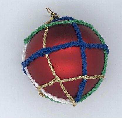 Tartan bauble collection (5 patterns)