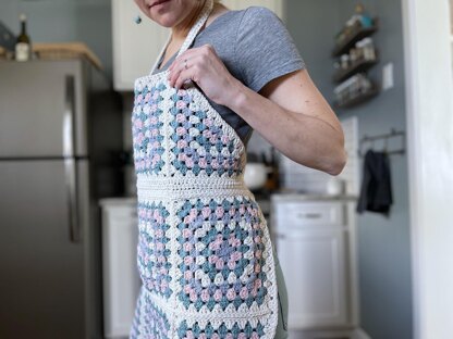 Abundance Granny Square Apron