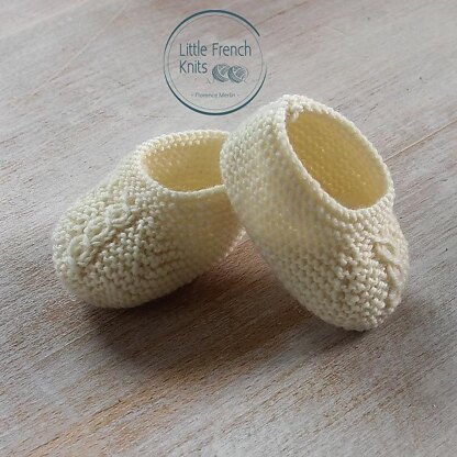 28 / Princess Charlotte Baby Booties