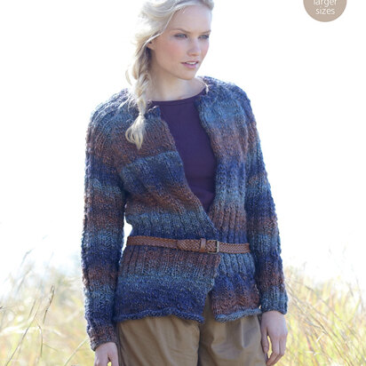 Burley Cardigan in Sirdar Sylvan - 7488 - Downloadable PDF