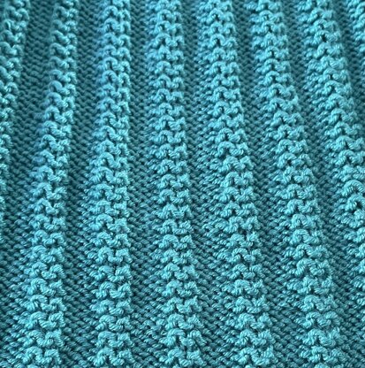 Ribbed Baby Blanket