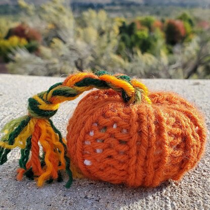 Little Knit Pumpkin Knitting Pattern