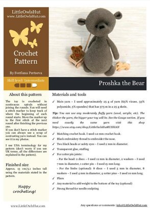 195 Proshka the Bear