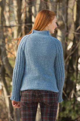 House of Lords Pullover in Classic Elite Yarns Majestic Tweed - Downloadable PDF