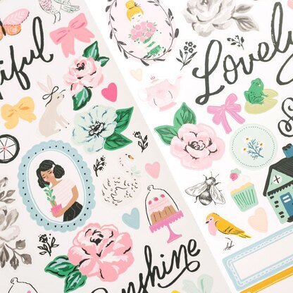 American Crafts Maggie Holmes - Garden Party 6x12 Stickers
