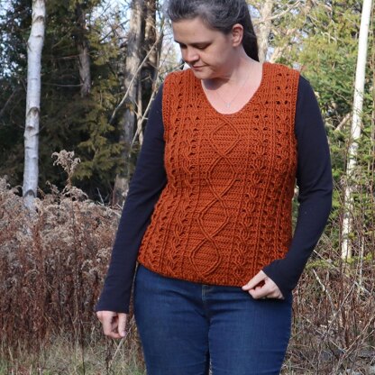 Maple Vest, Crochet Pattern