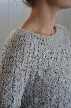 Tweedy Lace Sweater
