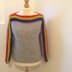 Rainbow Sleeve Jumper