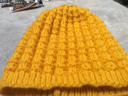 Jetts yellow beanie