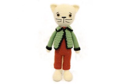 Amigurumi cat pattern