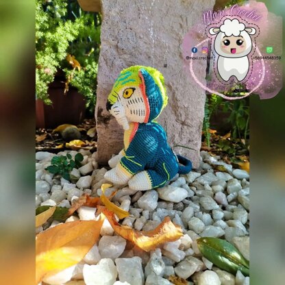 Amigurumi Mechones, Gato los Croods