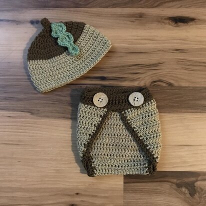 Acorn Baby Outfit