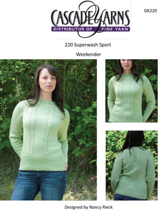 Cascade Yarns DK220 Weekender (Free)