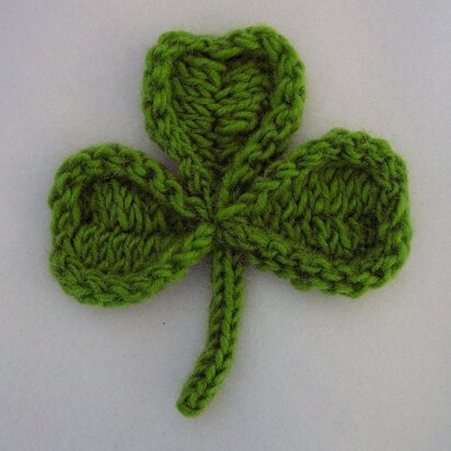 Shamrock and Four Leaf Clover Pin