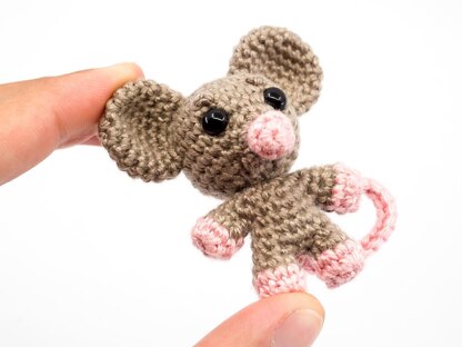 Mini Noso Mouse Crochet Pattern