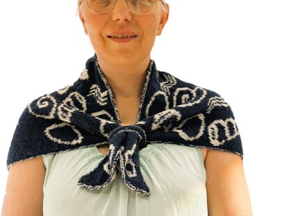 Treasures of the Sea Triangular Scarf