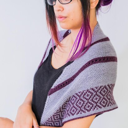 Patiki Shawl - knitting pattern