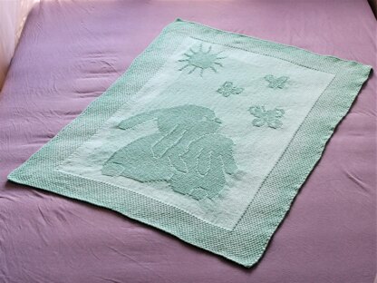 Baby blanket "Happiness"