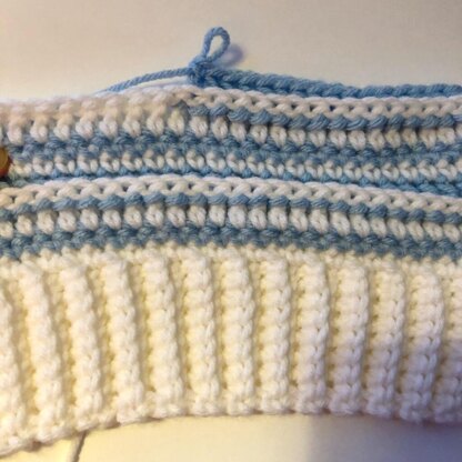 Alison Messy Bun Beanie Crochet Ppattern