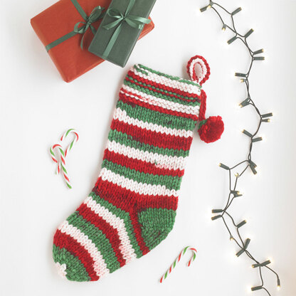 Christmas Stockings - FREE PDF Knitting Pattern and Full Video Tutorial