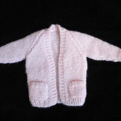 Blythe doll boyfriend cardigan pattern