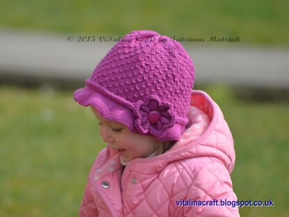 Droplet Flower Hat