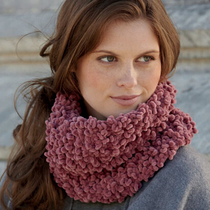 Neck Warmer in Katia Velvet Loop - 8020_158 - Downloadable PDF