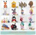 Sarah, Duck, Holly, Ben, Gaston, Flop, Woolly Spider 18 Amigurumi E-book Crochet Patterns