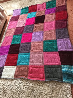 Butterfly blanket