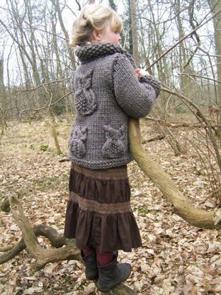 Brown Owl Cardigan For Beth