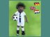 Soccer Player Simmon amigurumi doll