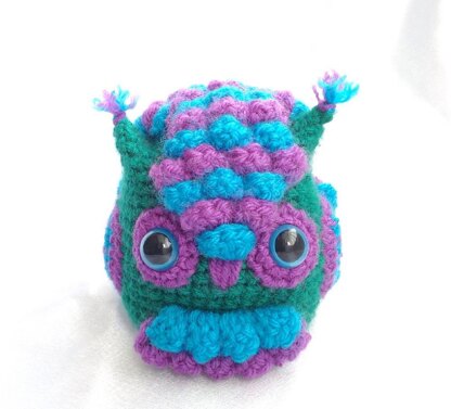 Feathered Owl Amigurumi