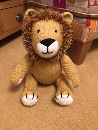 Lion (Knit a Teddy)