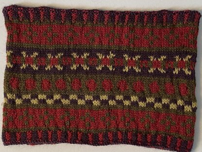 Maggie Fair Isle Snood