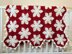 Christmas Snowflakes Afghan Baby Blanket