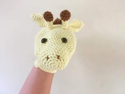 Garret the Giraffe Hand / Glove Puppet