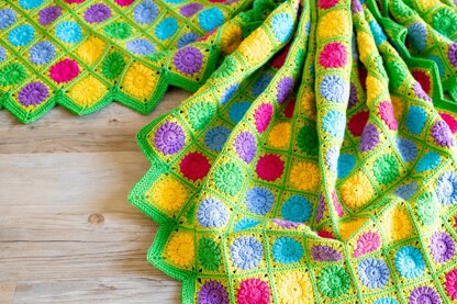 Whimsical Garden Shawl