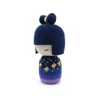 Night Kokeshi Doll