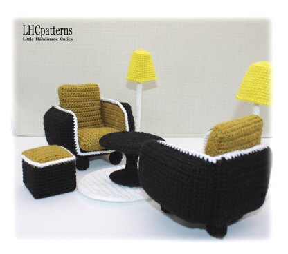 Doll Miniature Furniture Set