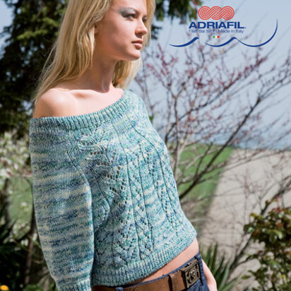 Canazei Pullover in Adriafil Impulso - Downloadable PDF