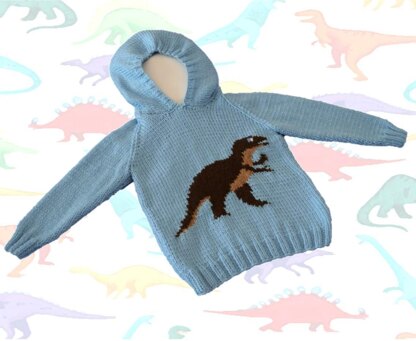 Dinosaur Hoodie - Tyrannosaurus