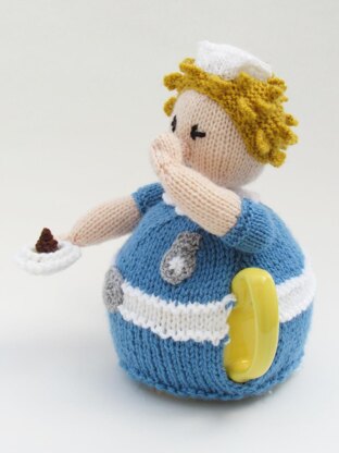 Nurse Tea Cosy Knitting Pattern