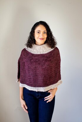 A Stunning Capelet Poncho
