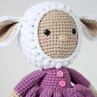 Crochet Pattern of DOLL - Lamb